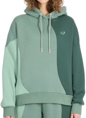 PIRITA BLOCK Hoodie dusty green