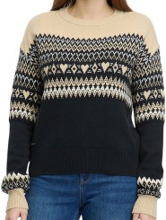 OSLANA Knitted Pullover black