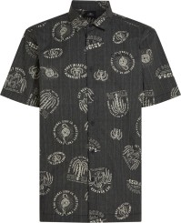 PRINT Hemd black mystical