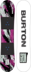 GROM Snowboard purple/teal