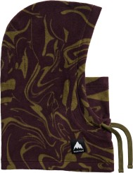 BURKE HELMET HOOD Neckwarmer dried moss