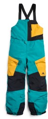KIDS POWLINE GORE TEX BIB Hose pacific teal/goldenrod/true black