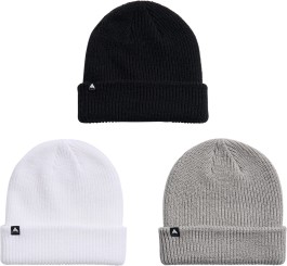 DND 3 PACK Mütze true black/sharskin/stout white