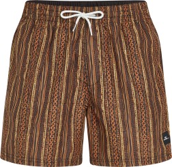 CALI PRINT 15 Boardshort orange pressed lines