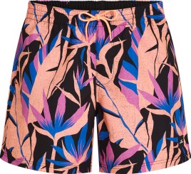PRINT 16 Boardshort black tropicana big