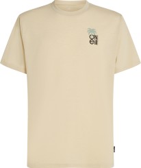 HYBRID POLYGIENE GRAPHIC Lycra cocoa sand