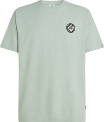 SLUB BACK PRINT T-Shirt marble arch