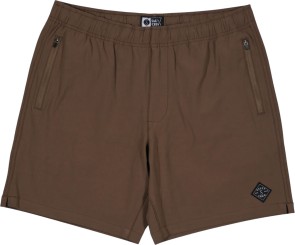RONE HYBRID Walkshort dark brown