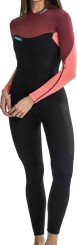 SOFIA 3/2 BACK ZIP Full Suit rose pink
