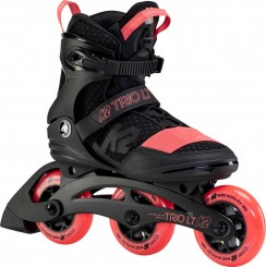 TRIO LT 100 W Inline Skate black/coral