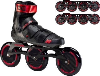 REDLINE SET 125 Inline Skate + Frame Pack 110mm/88A + Rollenset ILQ 9 Pro