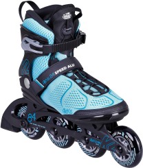 ALEXIS 84 SPEED ALU Inline Skate turquise/black