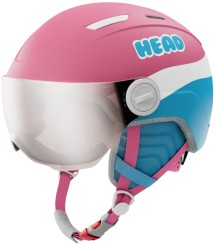 MAJA VISOR Helm pink/blue
