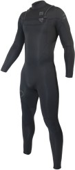 3/2 FLY CHEST ZIP Fullsuit black