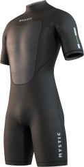 BRAND 3/2 BACK ZIP Shorty black