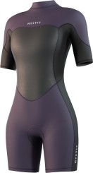 BRAND WOMEN 3/2 BACK ZIP Shorty deep purple