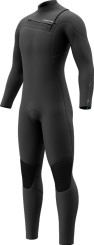 MAJESTIC 4/3 CHEST ZIP Full Suit black