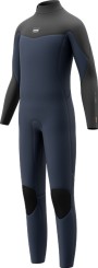 STAR JUNIOR 3/2 BACK ZIP Full Suit black/navy
