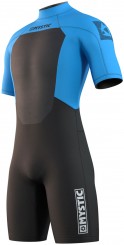 BRAND 3/2 BACK ZIP Shorty global blue
