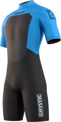 BRAND 3/2 BACK ZIP Shorty global blue