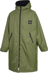 EXPLORE Poncho olive green