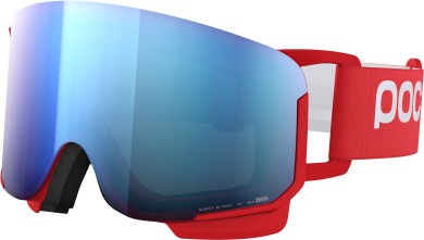 NEXAL Schneebrille prismane red/partly sunny blue
