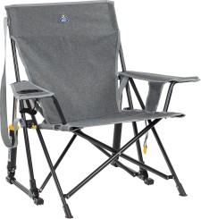 KICKBACK ROCKER Campingstuhl heathered pewter
