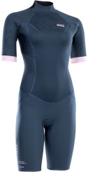 ELEMENT WOMEN 2/2 BACK ZIP SS Shorty dark blue