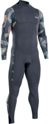 SEEK CORE 5/4 BACK ZIP Full Suit grey/camo