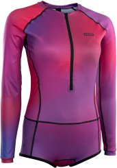 SWIMSUIT LS Lycrasuit pink gradient