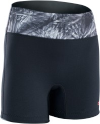 NEO Neoprenshort black flowers