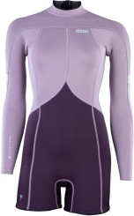 AMAZE 2.0 LS BACK ZIP Shorty dark lavender