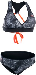 NEOKINI 1.5 Bikini black flowers