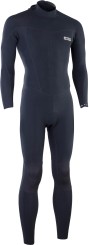 STATIC 3/2 BACK ZIP Full Suit black