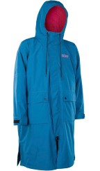 STORM COAT Poncho ink blue