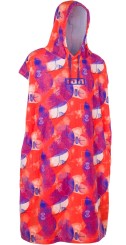 CORE LUMEN Poncho tiger coral