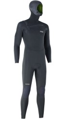 SEEK CORE 5/4 HOOD CHEST ZIP Full Suit black