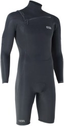SEEK CORE 3/2 LS CHEST ZIP Shorty black