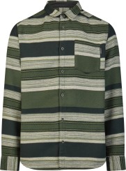 SANTANIA Hemd black olive