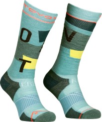 FREERIDE LONG COZY WOMEN Socken ice waterfall