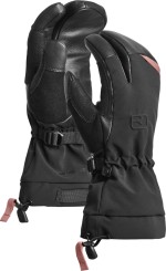 MERINO FREERIDE 3 FINGER WOMEN Glove black raven