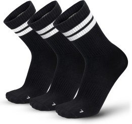 SPORTS MID CUT 3er Pack Socken black