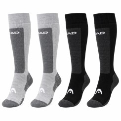 COMFORT KNEEHIGH 4er Pack Socken black/grey