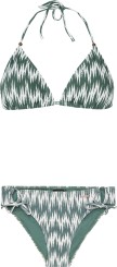 PRTSPARKS TRIANGLE Bikini veggie green