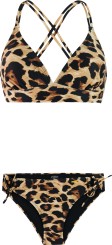 PRTSHALA TRIANGLE Bikini fudgecamel