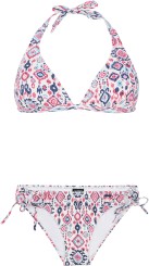 PRTHAZEL HALTER C-CUP Bikini canvas off white