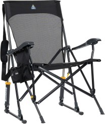 BREEZE ROCKER Campingstuhl black