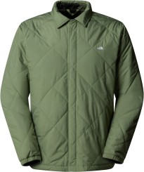 AFTERBURNER INSULATED FLANNEL Jacke bark mist/tnf black shadow plaid