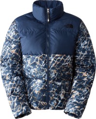 WOMEN SAIKURU Jacket dusty periwinkle water distortion small print/summit navy