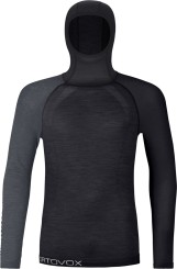 120 COMP LIGHT HOODY Longsleeve black raven